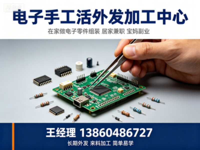 电子插件手工外发产品展示